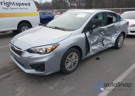 2018 Subaru Impreza 2.0I Premium из США, поврежденный, VIN 4S3GKAB68J3617887